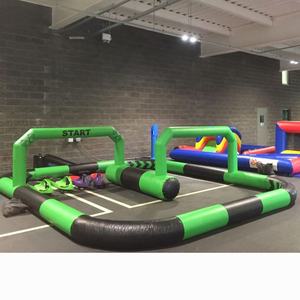 Grande Pista Gonfiabile per <span class=keywords><strong>Auto</strong></span> a Scontro per Bambini 26x20ft, Arena Gonfiabile per Go-Kart, Pista da Corsa per Noleggio <span class=keywords><strong>Auto</strong></span> a Scontro - Product Image 5