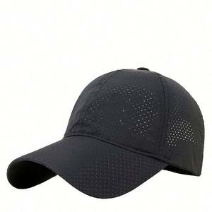 Casquette de baseball unisexe d'été à séchage rapide pour l'extérieur en tissu Oxford avec logo personnalisable et boucle en cuivre doré - Vente en gros personnalisée - Product Image 4