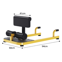 Réglable Deep Squat Machine Sit Up Stand Banc Gym Fessiers Workout Exercice Machine Station Jambe Fessier Trainer
