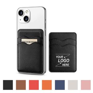 High Quality Custom Logo Luxury Minimalist Slim Leather Rectangle Coin <b>Purse</b> Keychain Wholesale Promotional Mobile Phone Wallet - Product Image 2