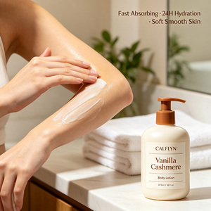 Fabrication sous Marque Blanche Lait Corporel Hydratant Parfum Vanille Cachemire au Beurre de Karité et Panthénol Nourrissant Personnalisé - Product Image 3