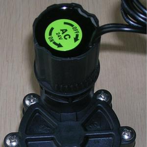Válvula Solenoide de Control Automático para Microaspersores de Riego en Invernadero, Electromagnética de Plástico, Tipo Normalmente Cerrada - Product Image 4
