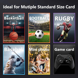 Fundas de Plástico Mate de Alta Calidad con Cierre para Tarjetas, 66*91mm, 0.2mm de Grosor, Color Sólido, para Tarjetas y Tarjetas de Visita - Product Image 5