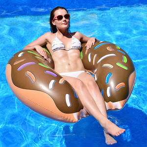 <span class=keywords><strong>Flotador</strong></span> de Agua Inflable en Forma de <span class=keywords><strong>Donut</strong></span>, <span class=keywords><strong>Grande</strong></span>, Grueso, de PVC, Color Rosa Marrón, para Adultos, Portátil, Ecológico, Plegable, para Juegos Acuáticos - Product Image 1