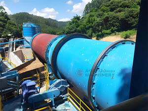 Großkapazitäts-Granit-Kalkstein-Kieselstein-Waschanlage Hochleistungs-Trommel-Steinwaschmaschine für Granit mit Hohem Tonanteil - Product Image 2