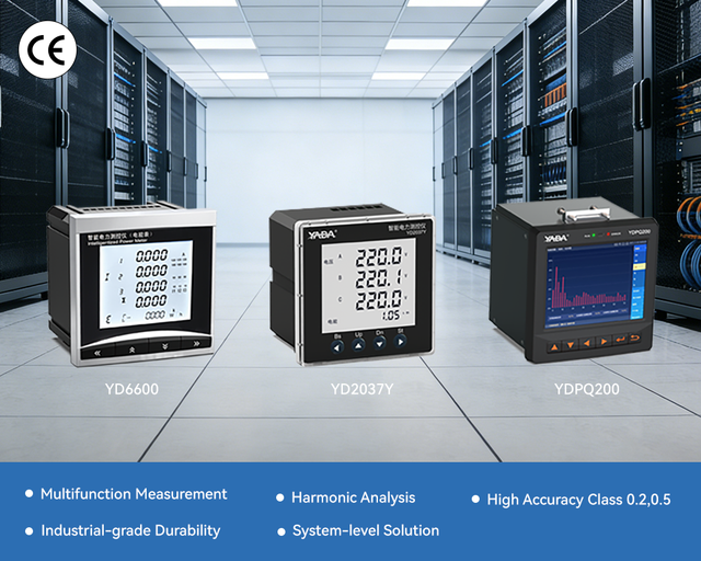 0.5 Class Smart PDU Power Quality Analyzer Modbus Power Meter 3 Phase DIN Rail Energy Meter Data Center Power Monitoring System