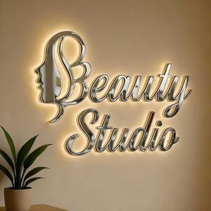 Letras Metálicas con Retroiluminación LED RGB Personalizadas, Letrero Comercial con Ajuste Automático de Brillo, Resistente al Polvo, Duradero para Uso en Interiores/Exteriores - Product Image 2