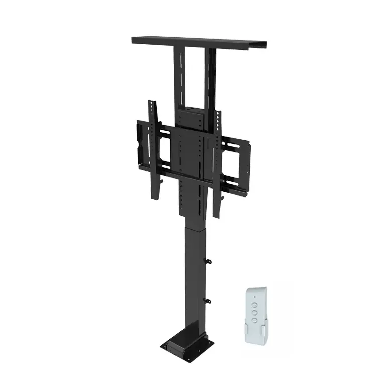 Individuelles gutes Design motorisierter Lcd Drop-Down Auto-TV-Aufzug Wohnzimmer-Mechanismus motorisierter elektrischer Fernseh-Aufzug