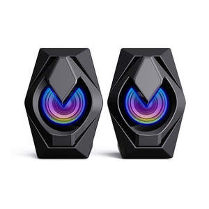 Thời trang mới RGB Nhà Máy Giá USB 2.0 Chất lượng cao Máy Tính Xách Tay PC Máy tính chơi game Stereo Loa - Product Image 1