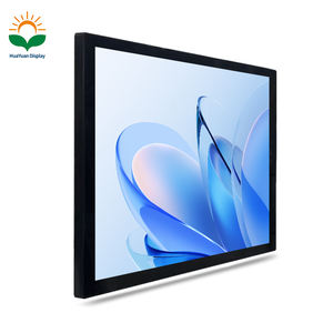 LCD All in One 17 Inci 1280*1024 HD 4:3 Panel Industri Luar Ruangan Baru 1000NITS IP65 Layar Sentuh Kapasitif Dudukan VESA HD-MI LCD - Product Image 1