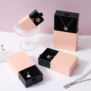 Luxury Cardboard Drawer Jewelry Box High End Rigid Jewelry <b>Boxes</b> Wholesale Custom <b>Mixed</b> Box of Jewelry Wholesale - Product Image 3