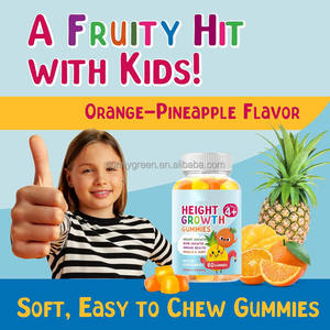 SUNI Etiqueta Privada venta OEM/ODM suplemento dietético altura gomitas de calcio para niños y adolescentes apoyo suplemento de calcio - Product Image 4