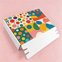 Boîte en papier personnalisée avec fermeture éclair pour emballage express aérien, avec impression de logo, fabriquée par TongKun