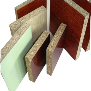 Panneau de mélamine à grain de bois imperméable Panneau de particules de mélamine <span class=keywords><strong>Parquet</strong></span> en aggloméré de 18mm Plancher en bois - Product Image 2