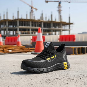 Scarpe Antinfortunistiche da Uomo Leggere di Qualità Antiurto e Antiperforazione con Punta in Acciaio per Protezione - Product Image 2