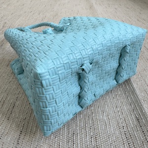 Sacs à main élégants et uniques, sacs tissés pour femmes, fabriqués à la main, en plastique recyclé de qualité supérieure, tissage recyclé d'Indonésie - Product Image 6