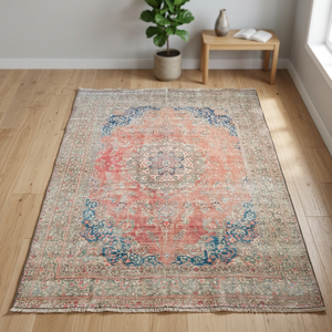 Alfombra de Lana Hecha a Mano de Primera Calidad con Diseño Clásico Anudada a Mano para Decoración de Interiores de Hogar u Oficina - Product Image 3