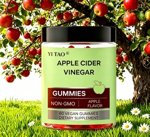 Gomitas de Vinagre de Sidra de Manzana Orgánico Natural OEM, Suplemento para un Vientre Plano y Moldeador Corporal, Quemador de Grasa para el Control de Peso en Adultos - Product Image 2