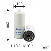 Séparateur d'eau et de carburant BT pour P552006 P552216 FS1006 MB504760 dans les machines de construction