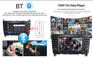 <span class=keywords><strong>Autoradio</strong></span> <span class=keywords><strong>2</strong></span> <span class=keywords><strong>Din</strong></span> 8 pouces Multimédia Lecteur Dvd Android Para Carro pour <span class=keywords><strong>Mercedes</strong></span> Benz Classe C <span class=keywords><strong>W203</strong></span> CLC 2004-2007 WIFI BT DSP Stéréo - Product Image 5