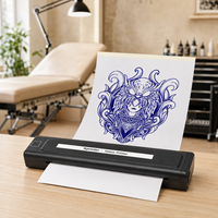 Xprinter K82 : Imprimante sans encre professionnelle sans fil pour la création de motifs, idéale pour les entreprises de tatouage mobiles