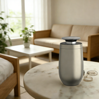Nouveau diffuseur d'arômes purificateur d'air sans eau portable pour la maison, fonctionnant sur piles, 10 ml, rechargeable par USB, contrôlé par application, en aluminium