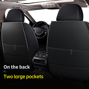 Coprisedili Auto Xiangta Set Completo in Pelle Traspirante Protezioni per Sedili Anteriori e Posteriori Adatti per la Maggior Parte dei Veicoli, SUV - Product Image 5