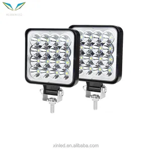 3-дюймовый 16LED свет бар 80 Вт 48W 12V Светодиодные пятно свет работы 4х4 внедорожный ATV для Jeep мощный трактор грузовик 24V