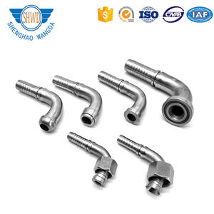 Fabricant d'acier inoxydable sertissage haute pression Jic/Bsp/Bspt/Npt/métrique/Orfs/Sae toutes les séries de raccords de tuyaux hydrauliques - Product Image 3