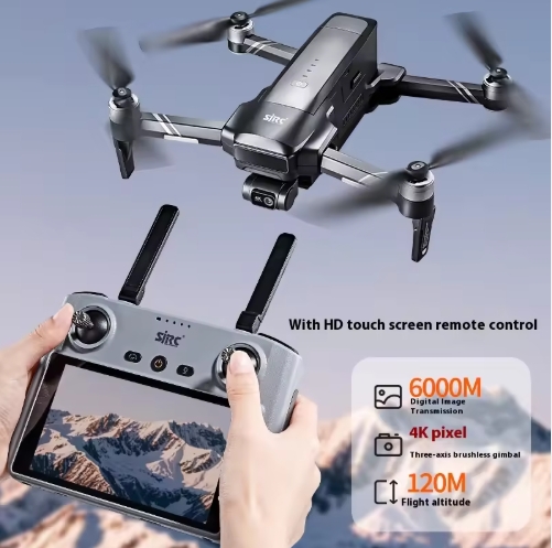 sjrc f22s3xr gps drone unboxing with display remote