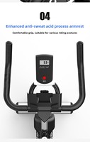 Vélo de spinning haute performance 2026, vente chaude, doté d'un système de poulie de grande taille, vélo commercial intelligent ultra-confortable pour la maison et la salle de sport