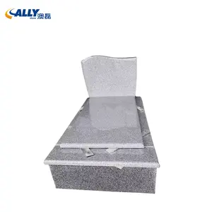 Ally Stone Tombstone-03 Grabstein aus weißem Granit von guter Qualität für den Großhandel