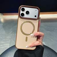 Coque de protection magnétique antichoc mate de luxe pour iPhone 18 17 17 Air 16 16E 14 15 Plus 13 12 11 Pro Max
