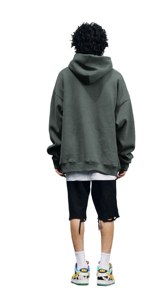 Chất Lượng Cao Người Đàn Ông Của Mùa Đông Thời Trang Phố Quá Khốc Cỡ Áo Biểu Tượng Tùy Chỉnh Thêu Đồng Bằng Nhuộm Không Có Chuỗi Áo Thun In Kỹ Thuật Số - Product Image 5