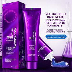 <span class=keywords><strong>Dentifricio</strong></span> Sbiancante e Eliminante Macchie con Formula Profondamente Detergente e Eliminante degli Odori per l'Igiene Orale Quotidiana - Product Image 6