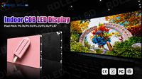 Écran vidéo flexible MicroLED, résolution 8K, luminosité 1000 cd, garantie 5 ans, HDR10+, DCI-P3 95%, publicité intérieure