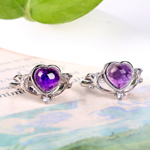 Wholesale Natural <b>Crystal</b> <b>Raw</b> Ring Healing Stone Jewelry Ring - Product Image 5