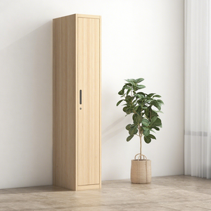Armoire de chambre en métal à 2 portes, casier vertical en acier pour vêtements, casier en acier pour l'école ou le stade - Product Image 4