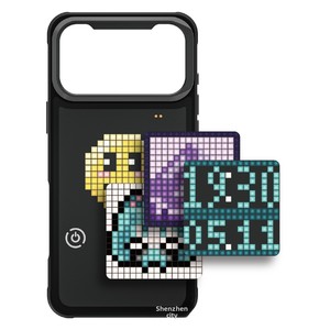 Nouvel écran LED DIY avec contrôleur <span class=keywords><strong>pour</strong></span> affichage de texte, images, <span class=keywords><strong>GIF</strong></span> animés, effets musicaux, lampe à pixels, coques de téléphone - Product Image 1