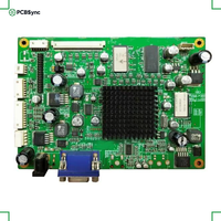 Filtre passe-bande professionnel Rogers RT/duroid 6010LM RF monocouche Sub-6GHz en argent immergé 0,381 mm