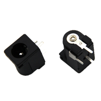 Pabrik 1.0Mm Lebar Pin Panel Mount 5.5 2.5 Laptop 12V DC Perempuan Barel Soket 5.5 2.1Mm DC Power Jack Konektor