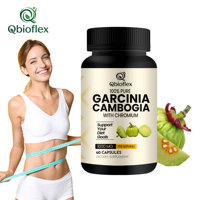 Qbioflex OEM Private Label Harbel Garcinia Cambogia Extract Capsules Supplément pour la santé cardiaque et la gestion du poids