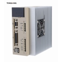 Dapat Diandalkan 0, 6kw-3, 8KW driver Motor Servo hibrida mesin CNC 2-fase DC presisi tinggi rentang tegangan Drive Servo AC lebar