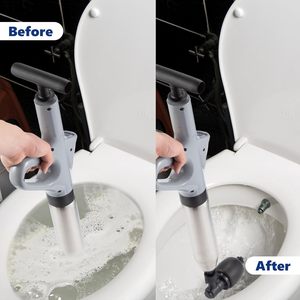 Déboucheur WC haute pression et déboucheur multi-égouts pour toilettes, sols de salle de bain, éviers et bouchons de plomberie - Product Image 4