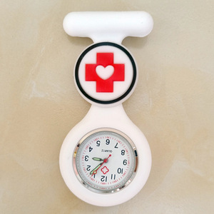 Montre de poche pour infirmière à broche, design attrayant, en silicone, pour usage clinique et professionnel, pour infirmières, médecins et hommes, en promotion - Product Image 4
