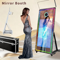 Miroir Photo Intelligent et Élégant et Miroir Magique Photo pour les Activités des Centres Commerciaux et les Événements des Campus