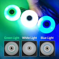 Ruidongle 72 76 80mm Patins à roulettes en ligne à quatre roues, lumineux et clignotants, plusieurs tailles, pour activités quotidiennes en extérieur