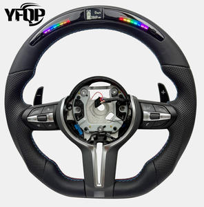 Para <span class=keywords><strong>BMW</strong></span> <span class=keywords><strong>E92</strong></span> <span class=keywords><strong>M3</strong></span> personalizable fibra de carbono M rendimiento LED <span class=keywords><strong>volante</strong></span> viejo y nuevo coche resina 12 meses soporte - Product Image 5