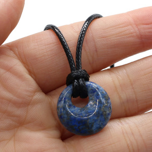 Collana con Pendenti in Cristallo Naturale 2026, Perle con Foro Eccentrico, Perle a Ruota con Foro Grande, Accessori per <span class=keywords><strong>Gioielli</strong></span>, <span class=keywords><strong>Gioielli</strong></span> Antichi - Product Image 5