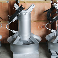 Pompe agitateur-mélangeur submersible en acier inoxydable Kapud QJB4/12-620/3-480S 380V 4W pour osmose inverse, faible vitesse, haute poussée 1